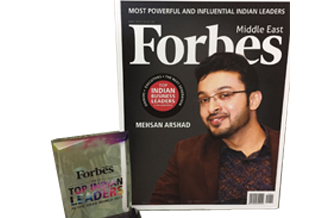 Forbes Middle East — Most Powerful & Influential Indian Leaders — MAMS Infra Projects
